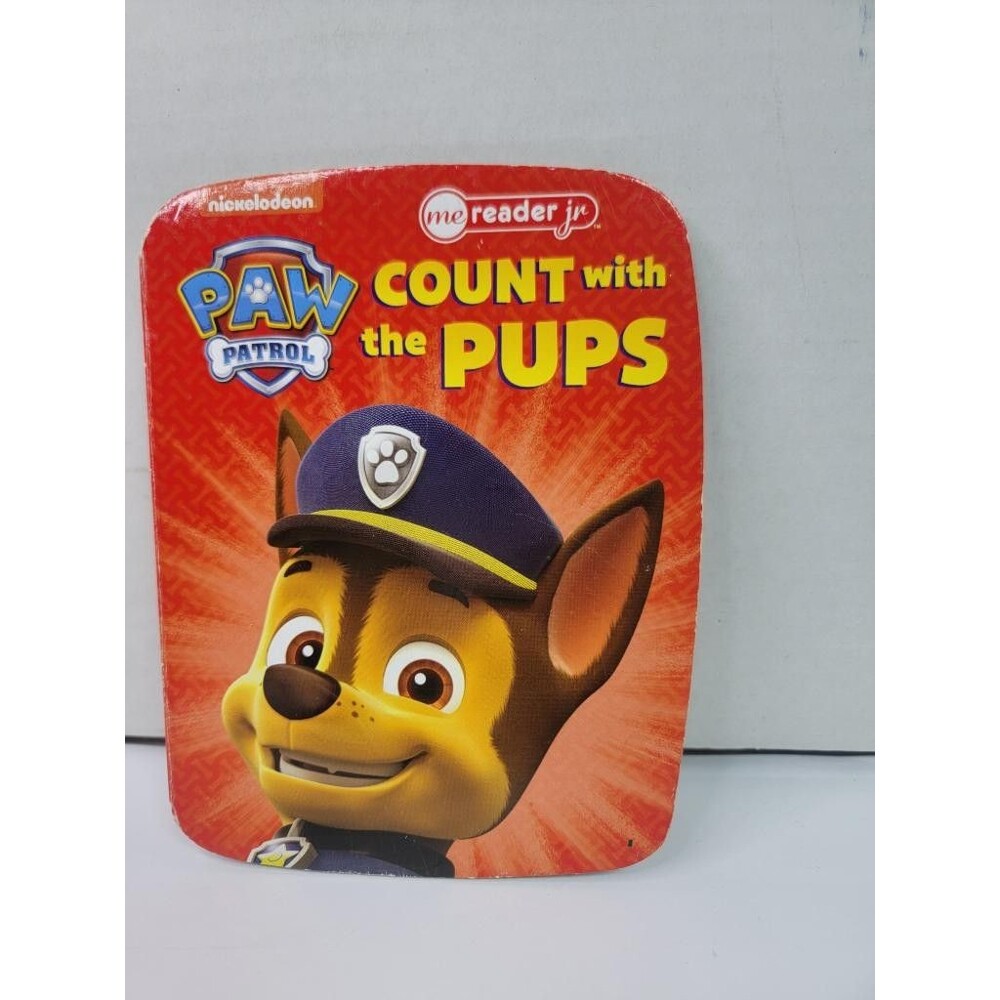 Paw Patrol Count with the Pups Me Reader Jr Board Book Nickelodeon